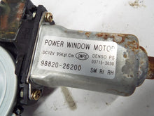 Load image into Gallery viewer, POWER WINDOW MOTOR Santa Fe 2001 01 2002 02 03 04 05 06 Rear Right - MRK249869