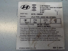Load image into Gallery viewer, RADIO Hyundai Sonata Sonata Hybrid 2015 15 - MRK421786