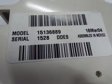 Load image into Gallery viewer, REAR TEMPERATURE CONTROLS Avalanche 1500 Avalanche 2500 Silverado 03-04 - MRK457002