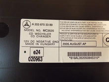 Load image into Gallery viewer, REMOTE CD CHANGER C230 C240 C280 C320 C350 C55 CLK320 04-12 - MM736216
