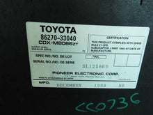 Load image into Gallery viewer, CD CHANGER LEXUS ES300 1997 97 1998 98 99 00 01 - MM793161
