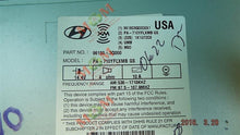 Load image into Gallery viewer, CD MP3 RADIO Hyundai Sonata 2011 11 - MM949462