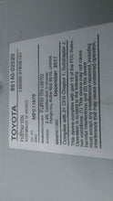 Load image into Gallery viewer, Radio Toyota Corolla 2018 - MM1458362