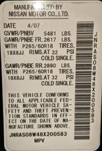 Load image into Gallery viewer, REAR AXLE SHAFT Infiniti FX35 FX45 03 04 05 06 07 08 Left - NW333004
