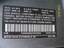 Load image into Gallery viewer, AC COMPRESSOR Saab 9-5 1999 99 2000 00 2001 01 02 03 04 - MM45306