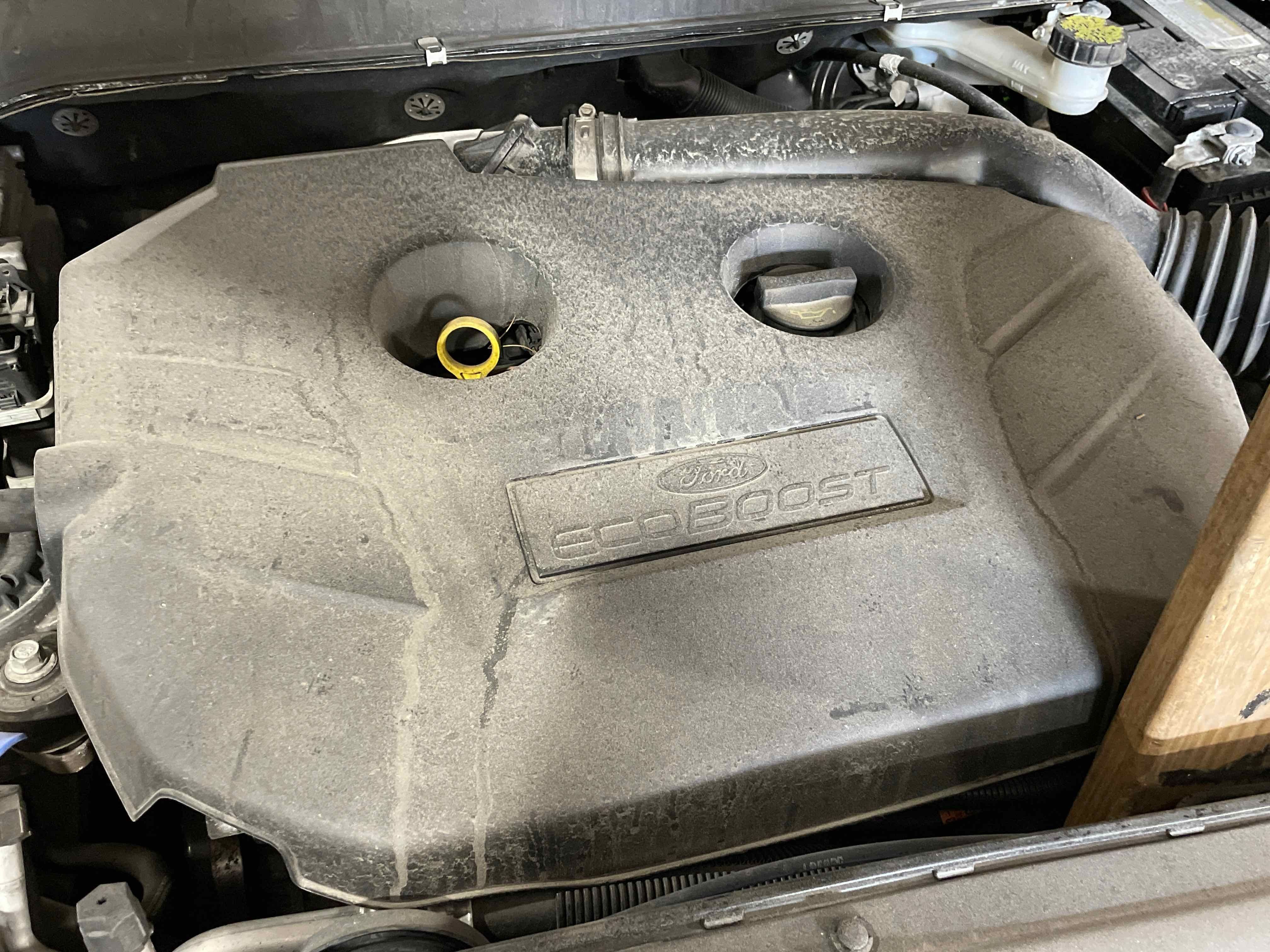 Plastic Engine Cover Ford Fusion 2016 NW525325 Tom's Foreign Auto Parts