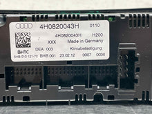 Load image into Gallery viewer, FRONT TEMPERATURE CONTROLS Audi A8 S8 11 12 13 14 - NW535874
