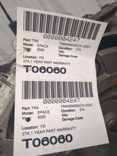 Load image into Gallery viewer, Transmission  E-PACE 2020 - NW537076
