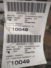 Load image into Gallery viewer, AUTOMATIC TRANSMISSION Saab 9-3 04 05 06 07 08 09 10 11 FWD - NW567282

