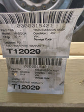 Load image into Gallery viewer, Transmission   2014 - NW583653
