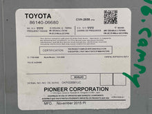 Load image into Gallery viewer, Radio Toyota Camry 2016 - NW584886
