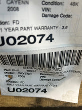 Load image into Gallery viewer, Engine Motor  PORSCHE CAYENNE 2008 - NW600993
