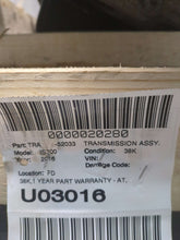 Load image into Gallery viewer, TRANSMISSION GS350 IS300 IS350 RC300 RC350 12-19 AWD VIN 8 - NW603260
