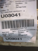 Load image into Gallery viewer, ENGINE MOTOR A3 RS3 Beetle CC Golf Golf GTI Jetta Tiguan 12 13 14 2.0L - NW605575
