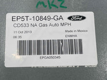 Load image into Gallery viewer, Speedometer Cluster Lincoln MKZ 2014 - NW606490
