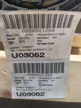 Load image into Gallery viewer, TRANSMISSION Porsche Cayenne 11 12 13 14 15 16 17 18 VIN A - NW606612
