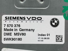 Load image into Gallery viewer, ECU ECM COMPUTER BMW X5 2007 07 - NW608613
