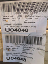 Load image into Gallery viewer, Engine Motor Ford Explorer 2010 - NW614768
