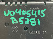 Load image into Gallery viewer, FRONT TEMPERATURE CONTROLS 528i 535i 550i Active 5 M5 11-16 - NW615343
