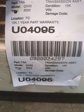 Load image into Gallery viewer, Transmission  INFINITI QX50 2023 - NW619710
