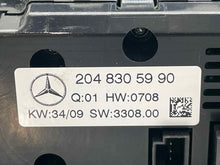 Load image into Gallery viewer, FRONT TEMPERATURE CONTROLS C230 C250 C300 C350 C63 GLK350 09-10 - NW620898
