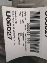 Load image into Gallery viewer, TRANSMISSION Infiniti M37 2011 11 2012 12 AWD - NW622444
