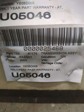 Load image into Gallery viewer, AUTOMATIC TRANSMISSION A4 Passat 00 01 02 03 04 05 FWD VIN D - NW624069
