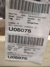 Load image into Gallery viewer, Transmission Subaru Legacy 2016 - NW626264
