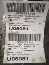 Load image into Gallery viewer, AUTOMATIC TRANSMISSION Saab 9-3 04 05 06 07 08 09 10 11 FWD - NW627133
