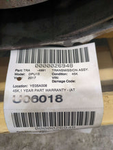 Load image into Gallery viewer, Transmission  DODGE 1500 PICKUP 2017 - NW630450
