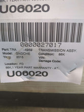 Load image into Gallery viewer, Transmission  GRAND CHEROKEE 2015 - NW630789

