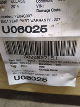 Load image into Gallery viewer, Engine Motor  MERCEDES E-CLASS 2014 - NW631652
