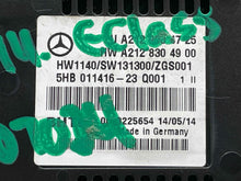 Load image into Gallery viewer, FRONT TEMPERATURE CONTROLS E250D E300 E350 E400 E550 E63 2014 - NW637397
