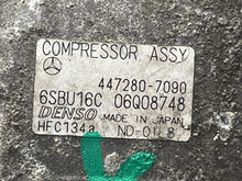 Load image into Gallery viewer, AC A/C AIR CONDITIONING COMPRESSOR C250 C300 C350 C63 SLK250 14-16 - NW638637
