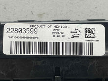 Load image into Gallery viewer, Temperature Controls  SILVERADO 1500 PICKUP 2012 - NW639649
