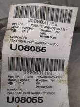 Load image into Gallery viewer, Transmission Volkswagen Passat 2018 - NW649704
