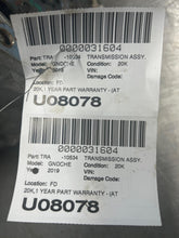 Load image into Gallery viewer, Transmission  GRAND CHEROKEE 2019 - NW651563
