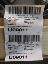 Load image into Gallery viewer, TRANSMISSION GS350 IS300 IS350 RC300 RC350 12-19 AWD VIN 8 - NW654084
