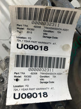 Load image into Gallery viewer, Transmission  LEXUS RX350 2015 - NW654768
