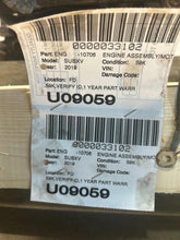 Load image into Gallery viewer, Engine Motor  XV CROSSTREK 2019 - NW658879
