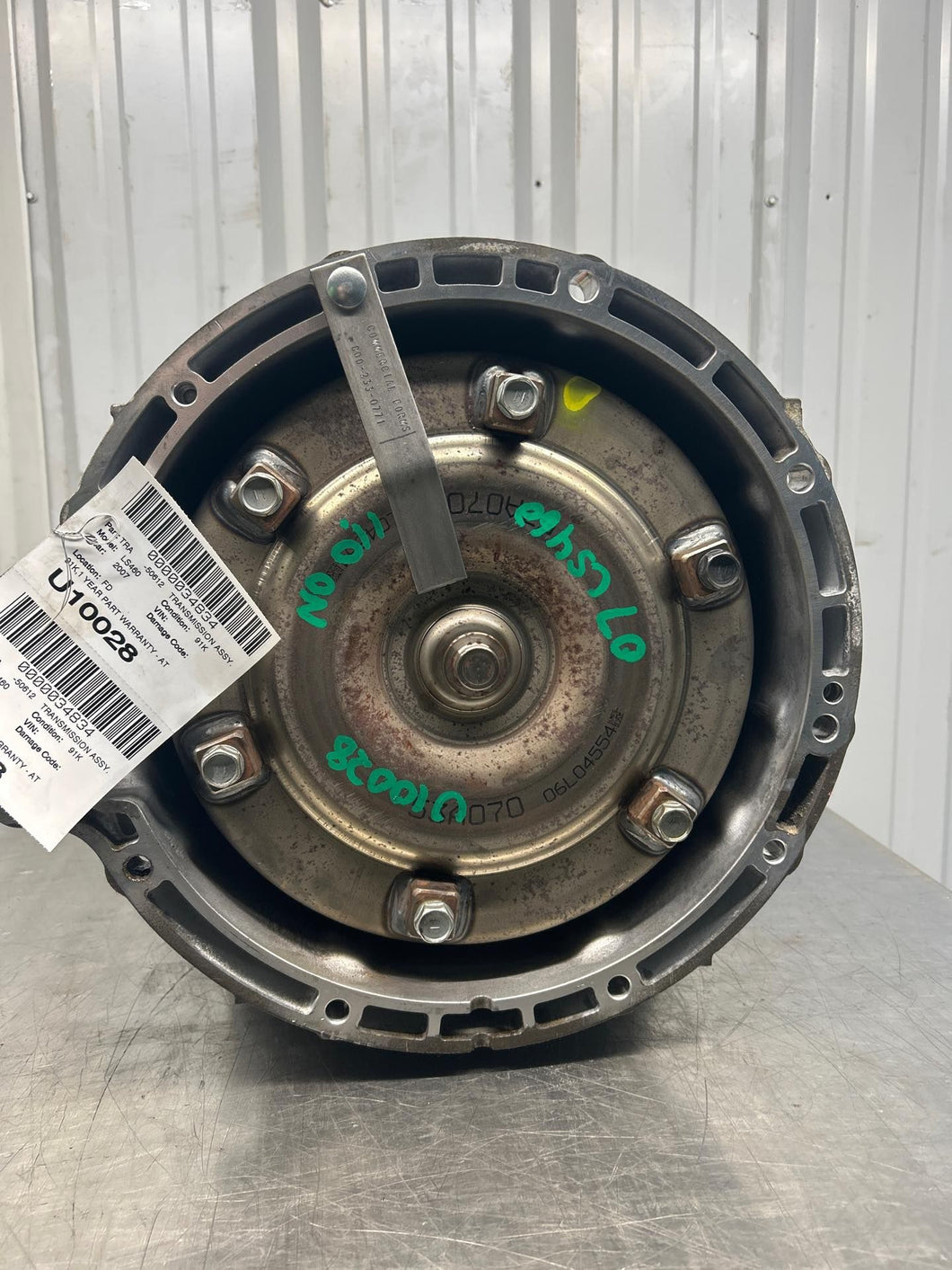TRANSMISSION Lexus LS460 2007 07 2008 08 - NW665622 – Tom's