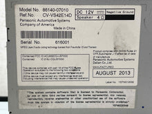 Load image into Gallery viewer, RADIO Toyota Avalon 2013 13 2014 14 - NW667423

