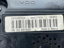 Load image into Gallery viewer, Speedometer Cluster Jetta 2008 08 2009 09 2010 10 2.5L - NW668361
