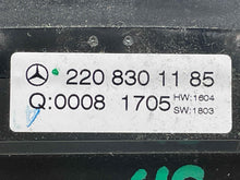 Load image into Gallery viewer, Temp Climate AC Heater Control Mercedes S430 S500 S350 CL500 00 01 02 03 - 06 - NW679618
