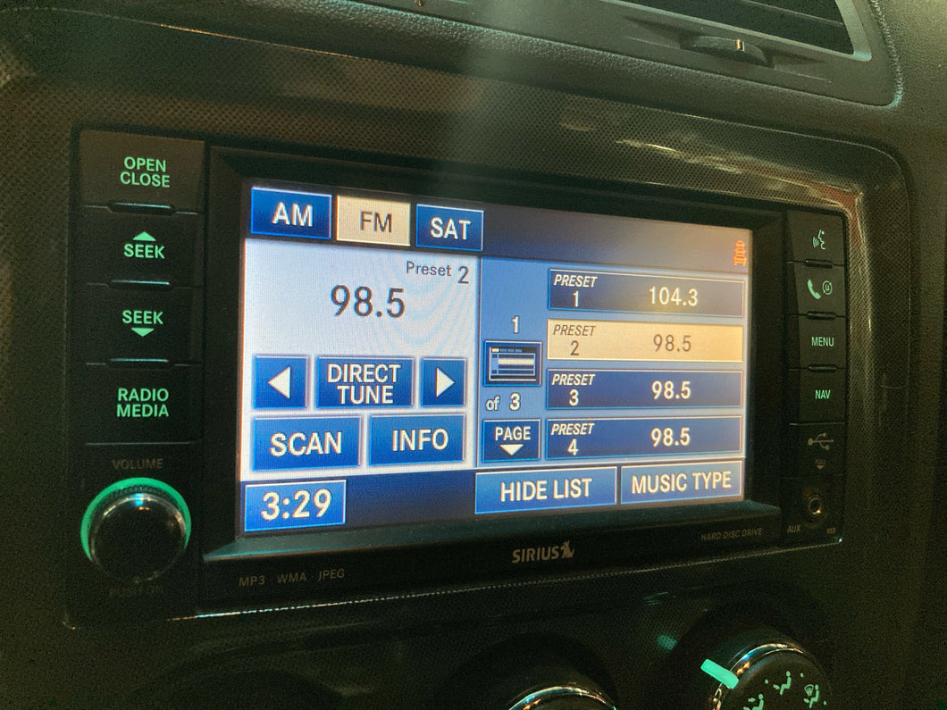 Radio  CHALLENGER 2009 - NW679857