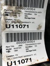 Load image into Gallery viewer, Transmission Ford Mustang 1994 - NW681529
