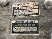 Load image into Gallery viewer, AC COMPRESSOR 500Sl 560Sec 560 Sel 1986 86 87 88 - 91 - NW684243
