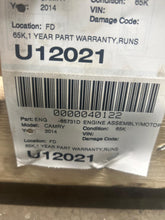 Load image into Gallery viewer, ENGINE MOTOR - NW686988
