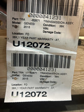 Load image into Gallery viewer, Transmission Hyundai Genesis 2015 - NW691491
