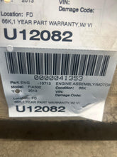 Load image into Gallery viewer, Engine Motor  FIAT 500 2013 - NW692258
